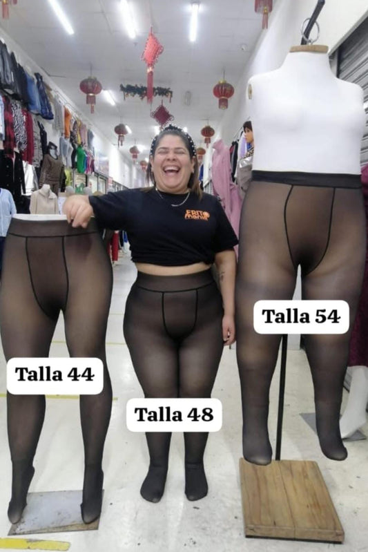 PANTYS EFECTO PIEL TALLA GRANDE PREMIUM