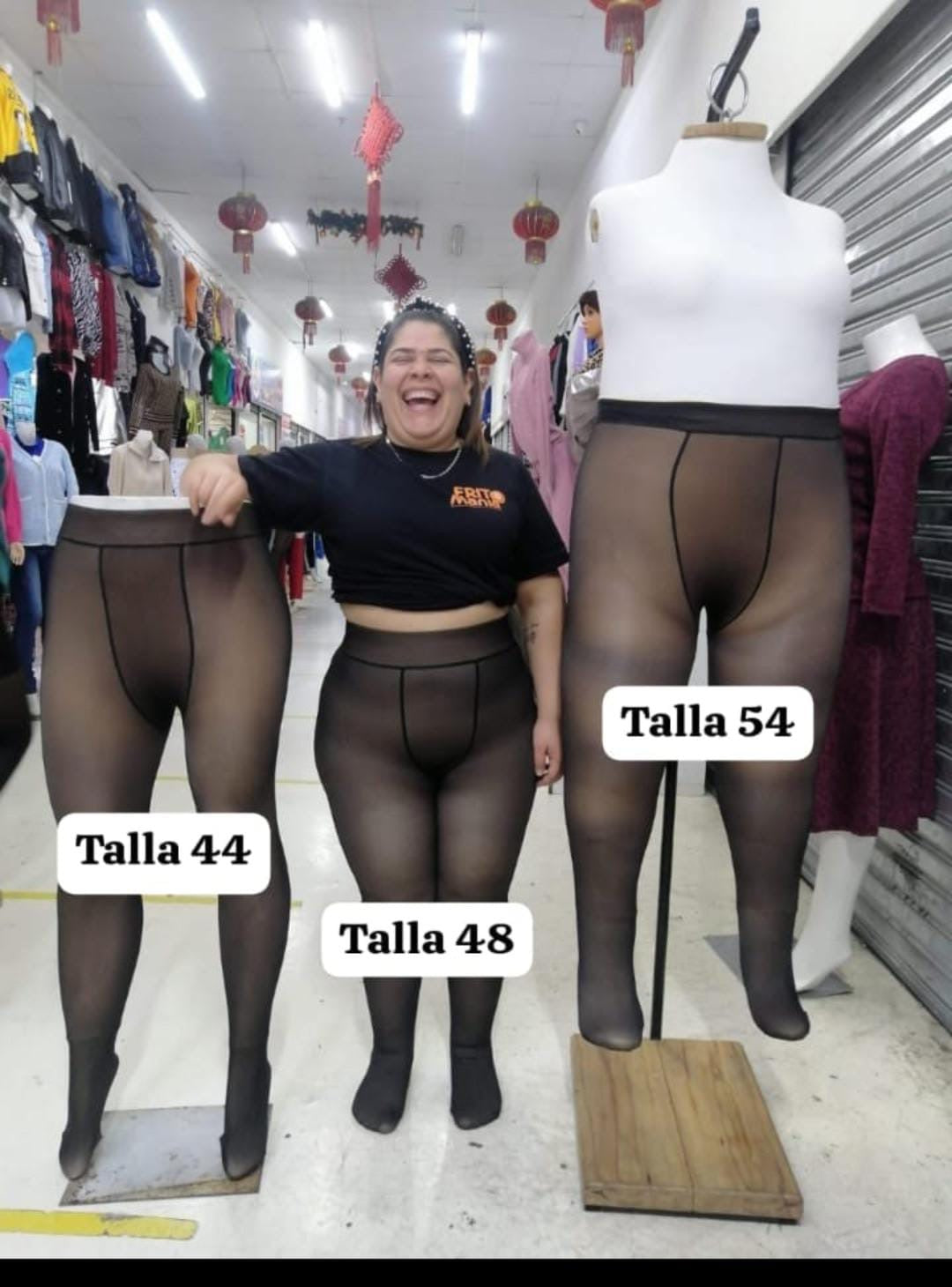 PANTYS EFECTO PIEL TALLA GRANDE PREMIUM