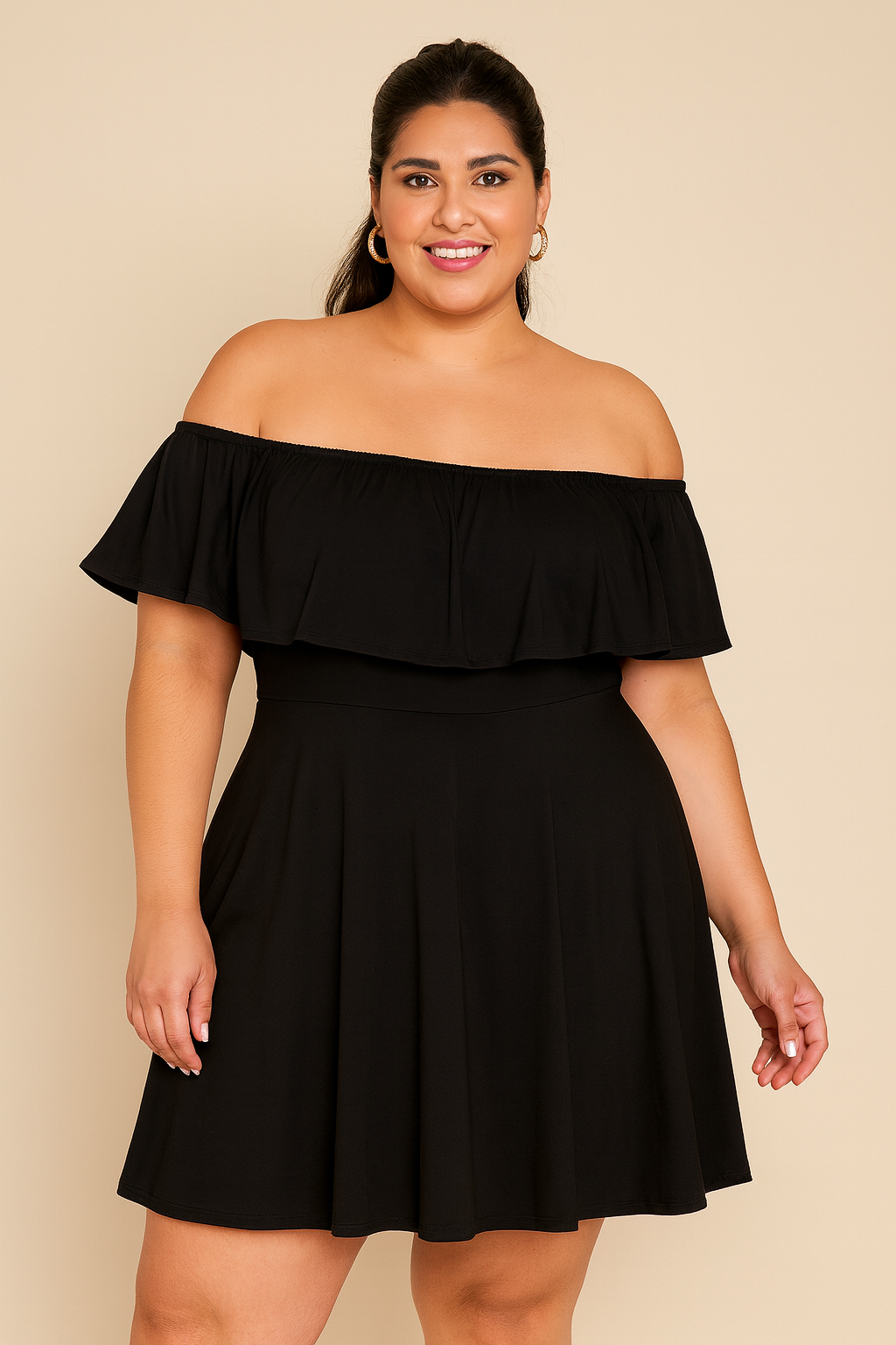 VESTIDO MAFER NEGRO