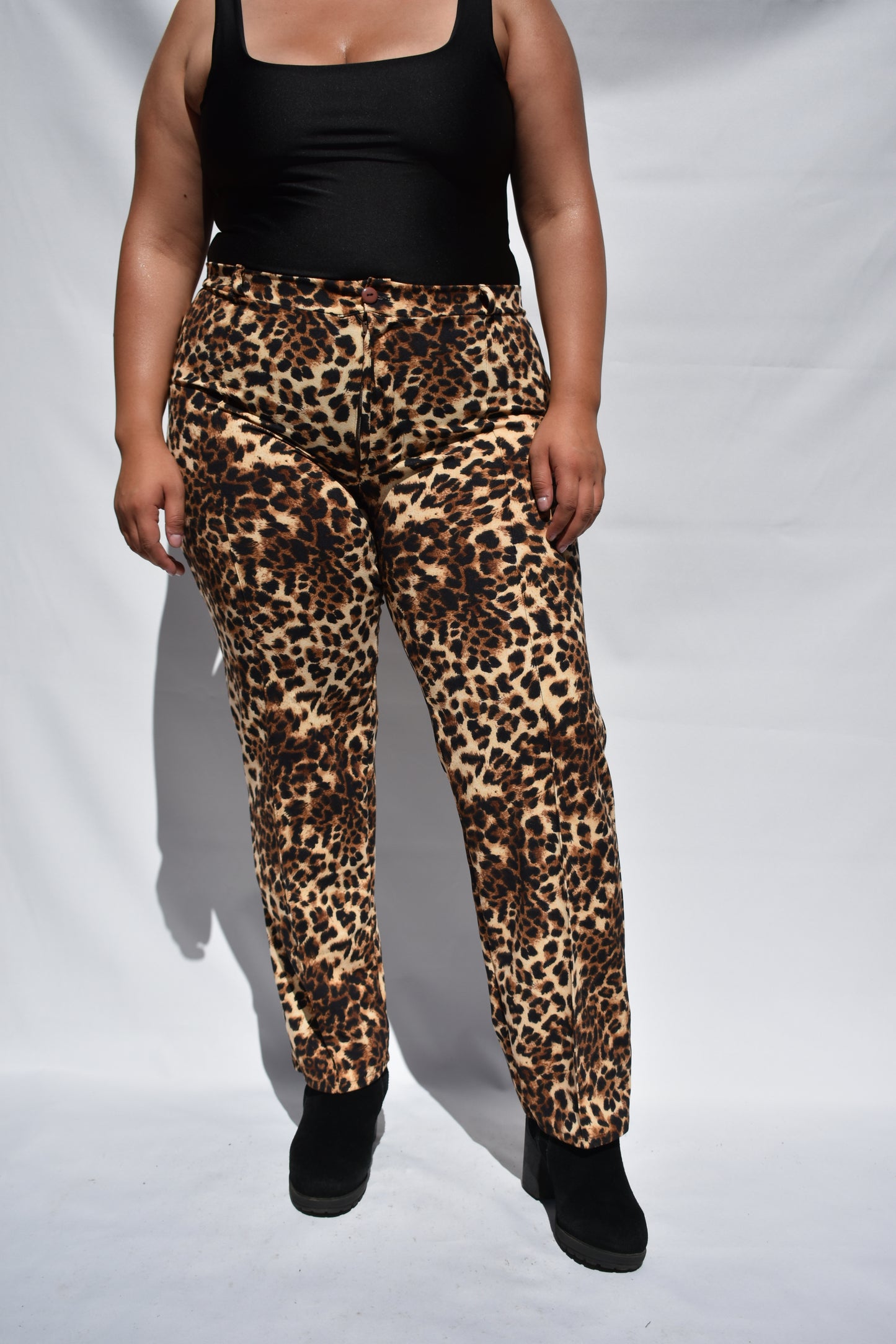 PANTALONES SASTRE ANIMAL PRINT