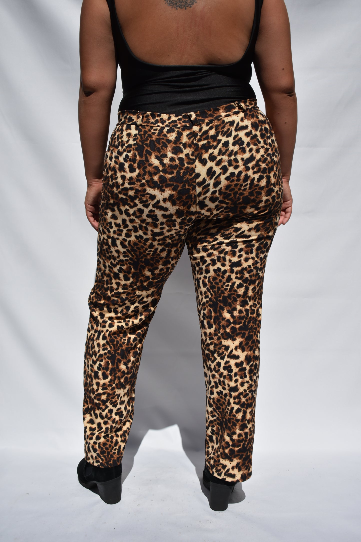 PANTALONES SASTRE ANIMAL PRINT