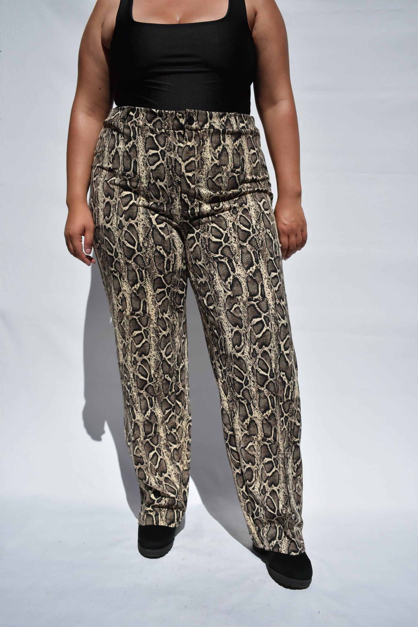 PANTALONES SASTRE ANIMAL PRINT