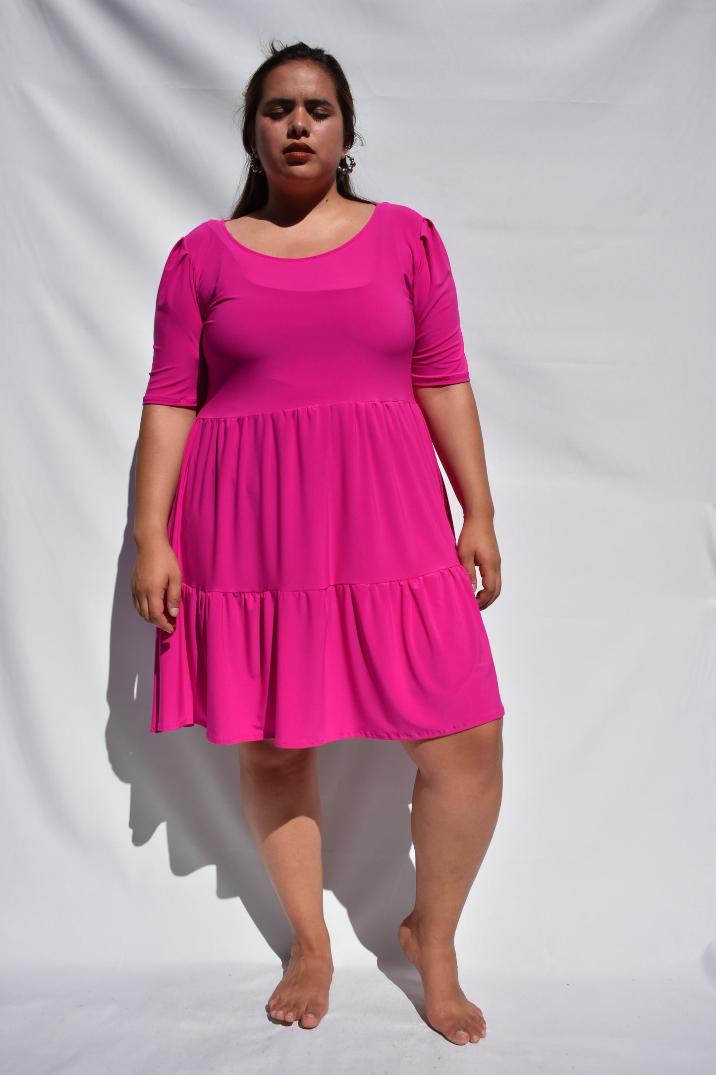 DAILY DRESS FUCSIA