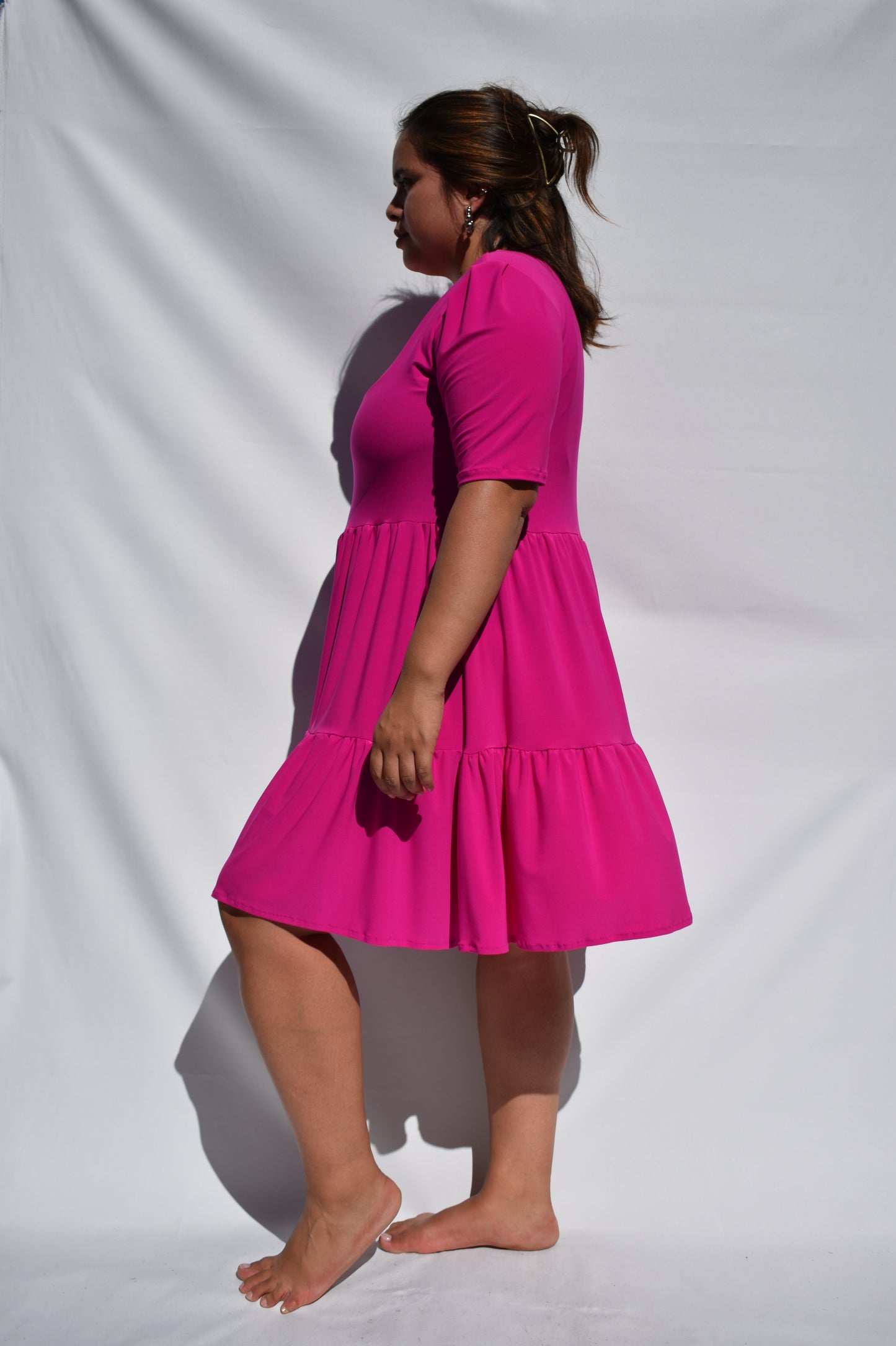 DAILY DRESS FUCSIA
