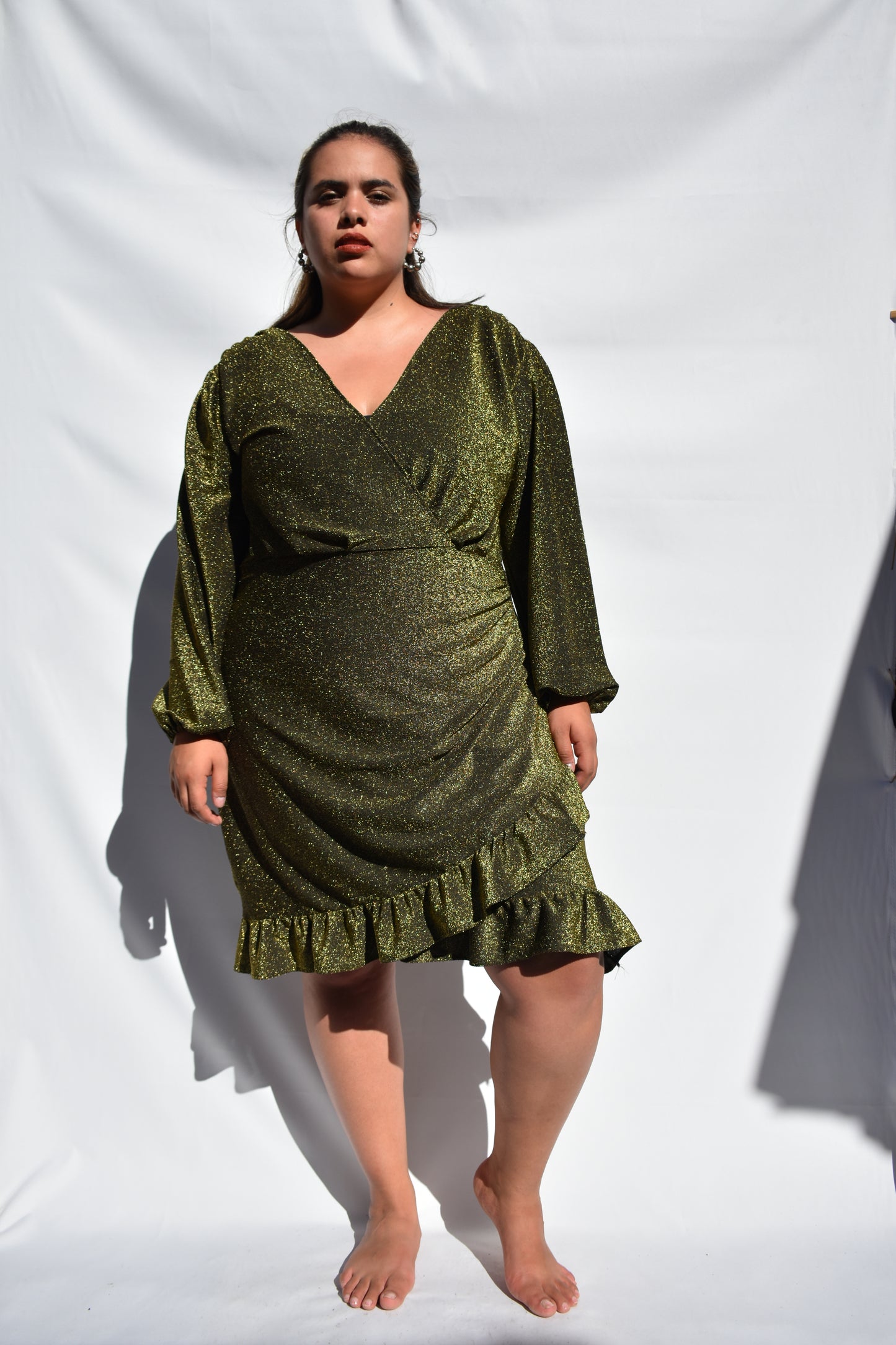 VESTIDO DIAMOND DORADO
