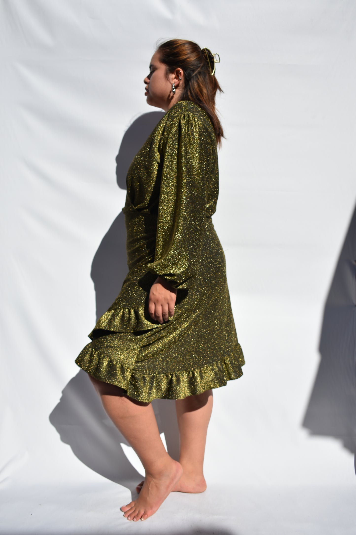VESTIDO DIAMOND DORADO