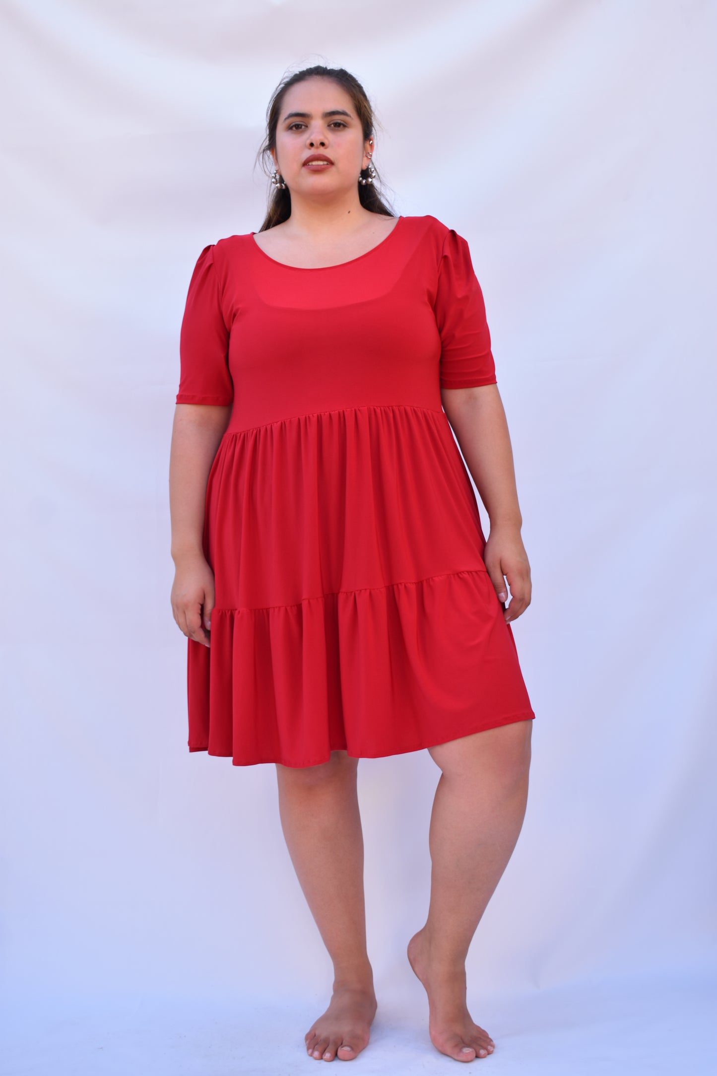 DAILY DRESS ROJO