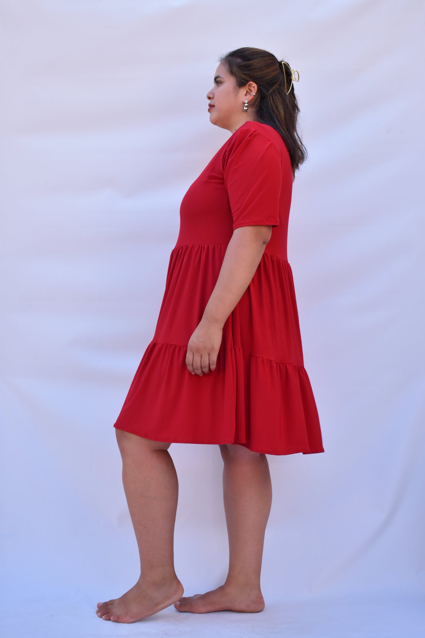 DAILY DRESS ROJO