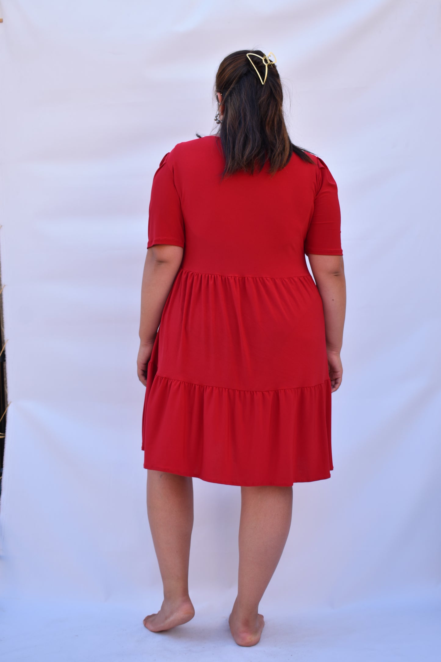 DAILY DRESS ROJO