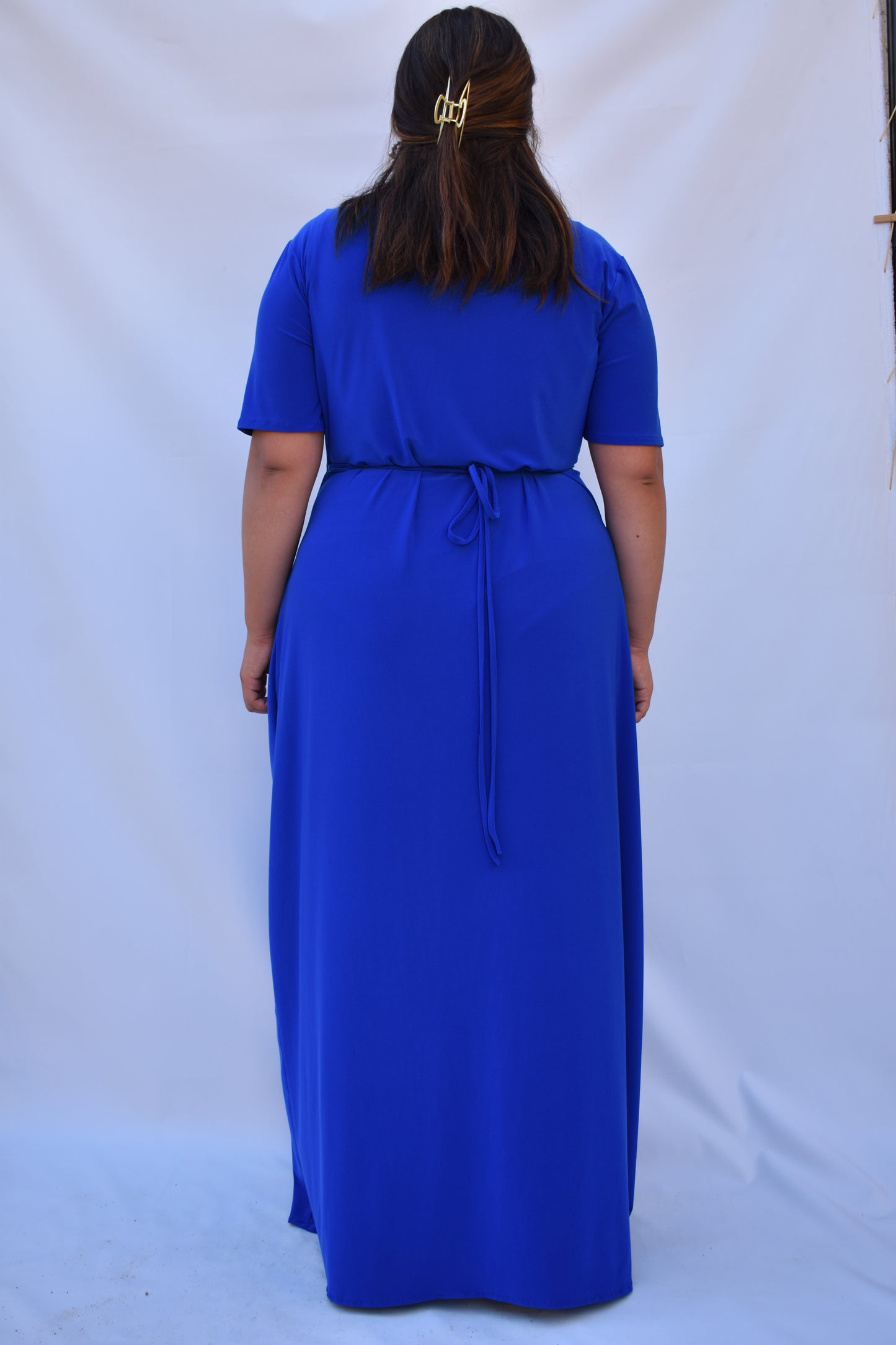 MAXIVESTIDO LINDA AZUL REY