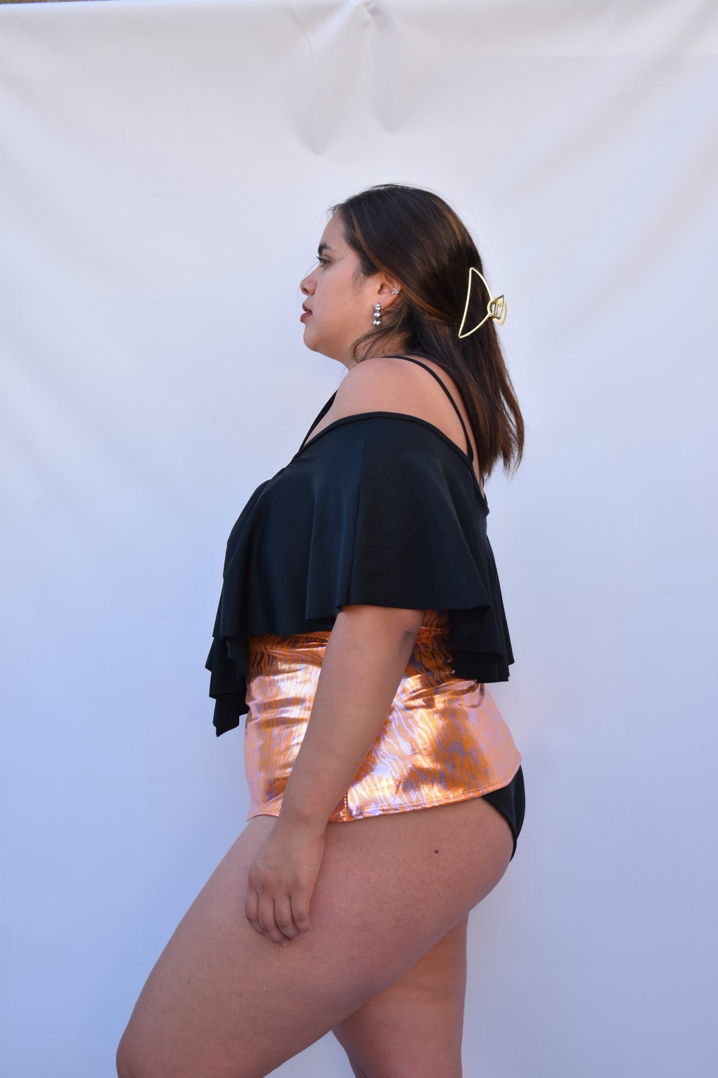 POLERA TRAJE DE BAÑO CAMILA NARANJA