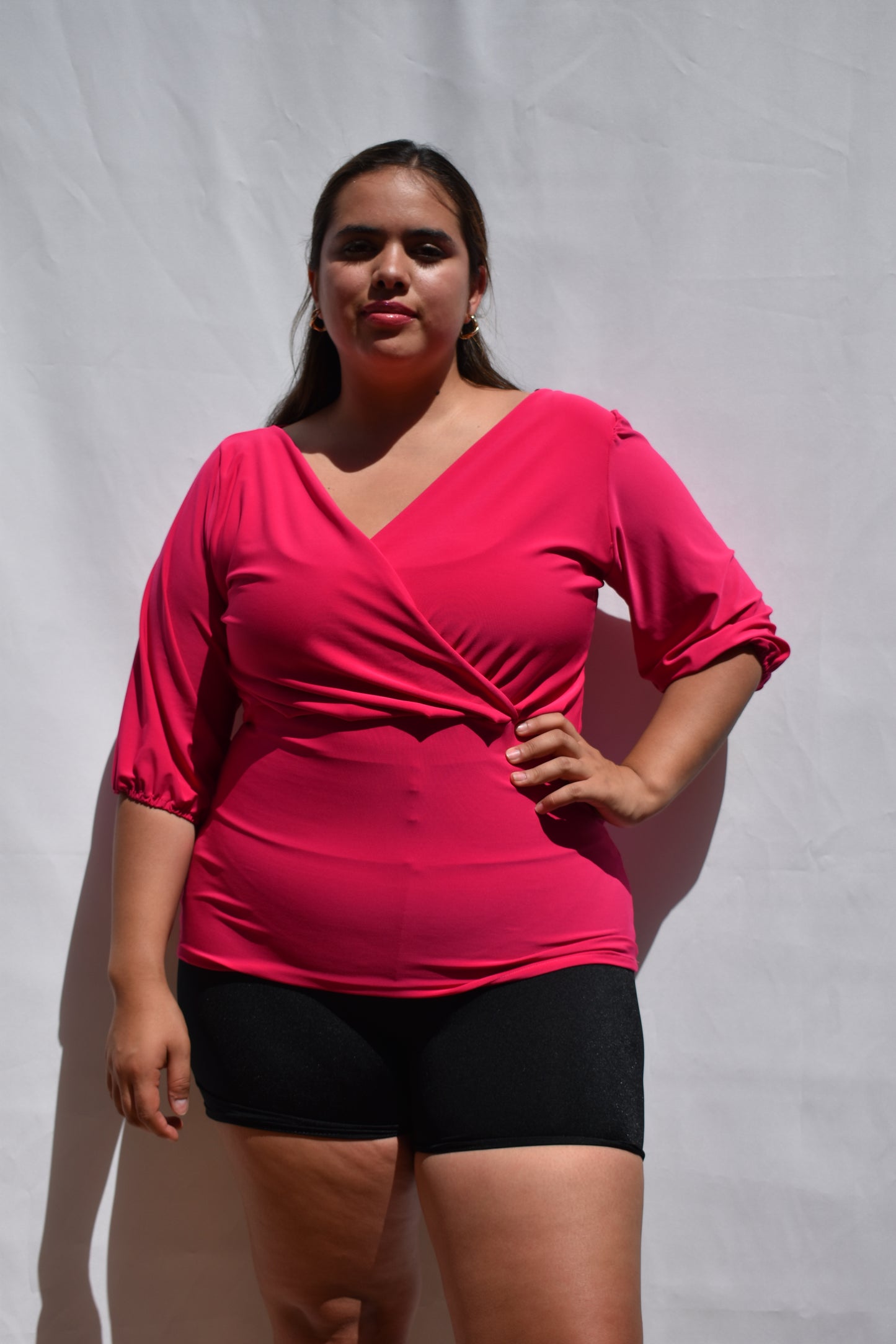POLERA AURORA FUCSIA