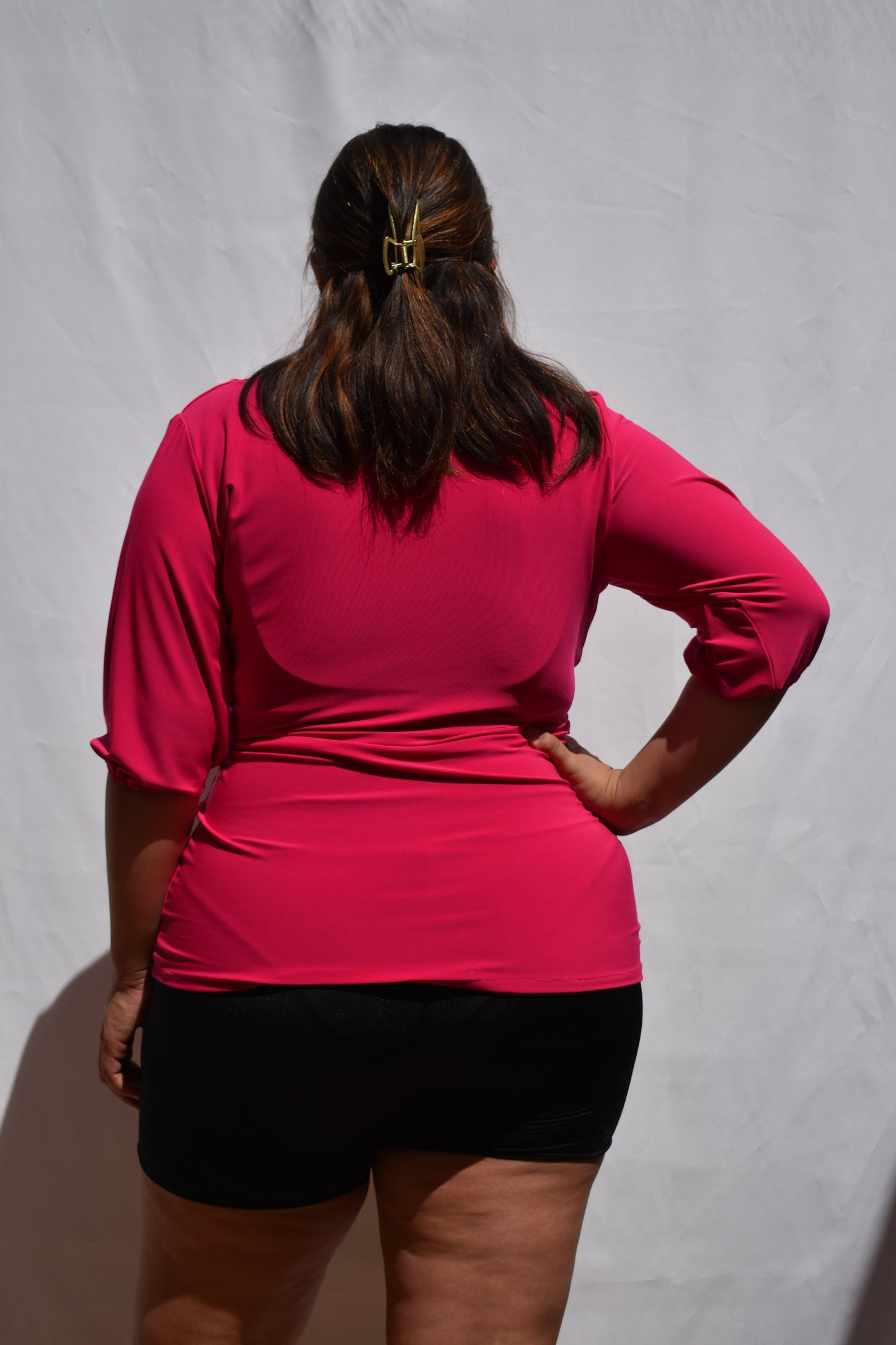 POLERA AURORA FUCSIA