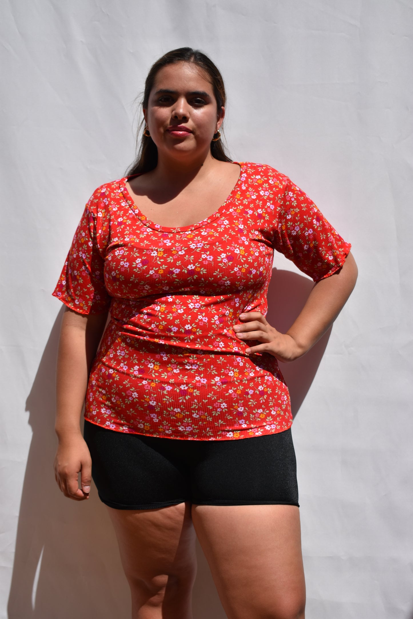 POLERA GRACIA ROJO