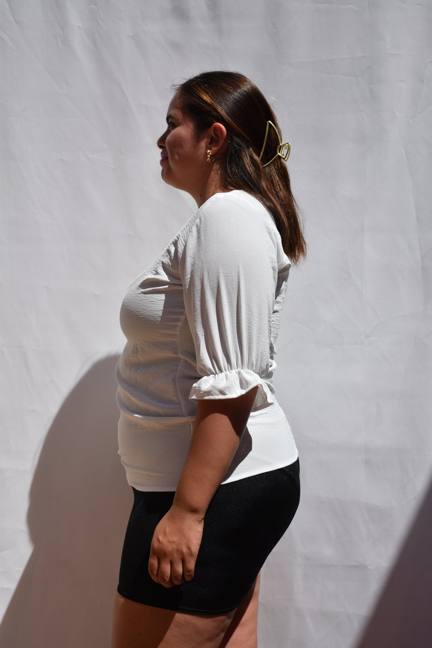 POLERA SIMIL LINO BLANCO