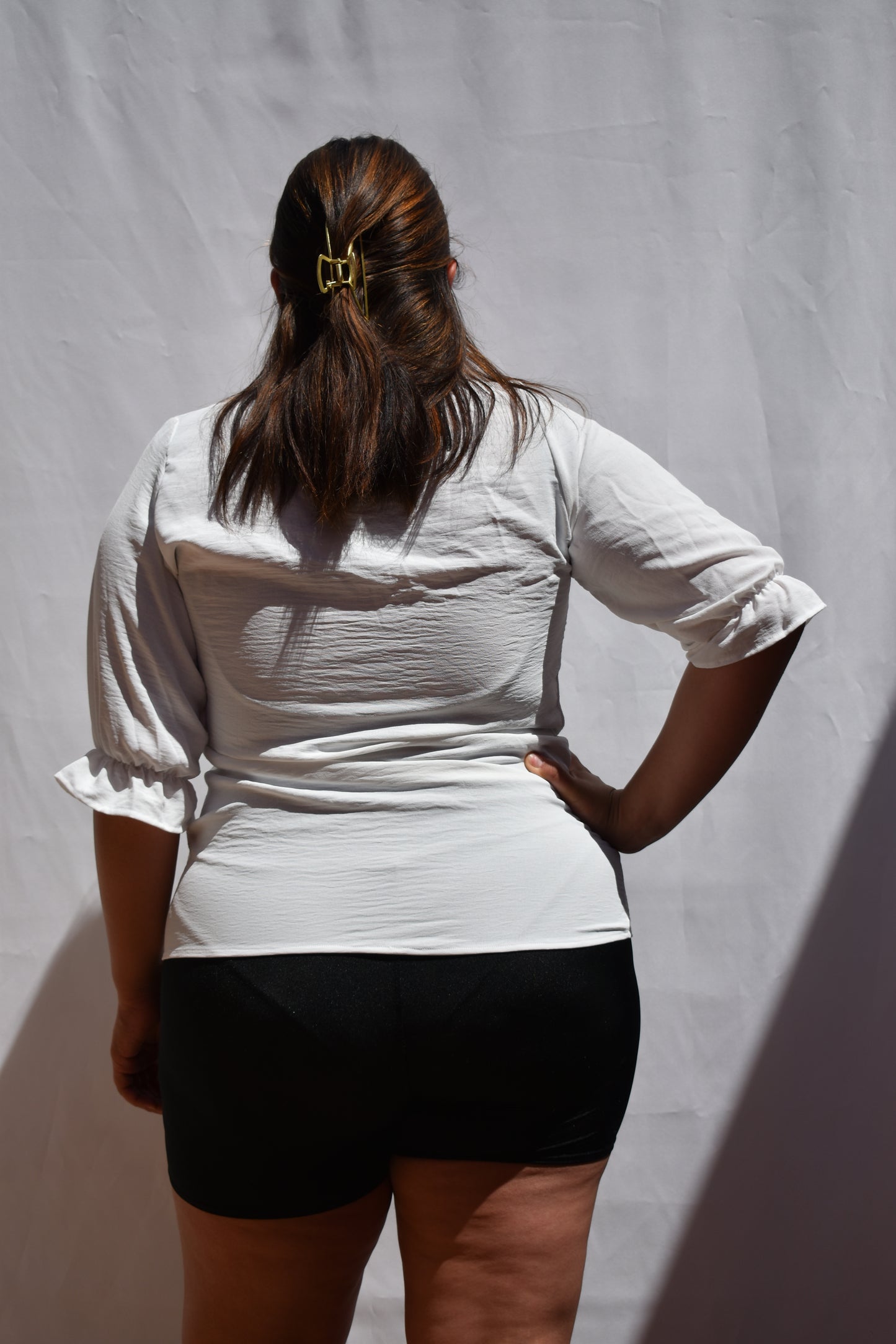 POLERA SIMIL LINO BLANCO