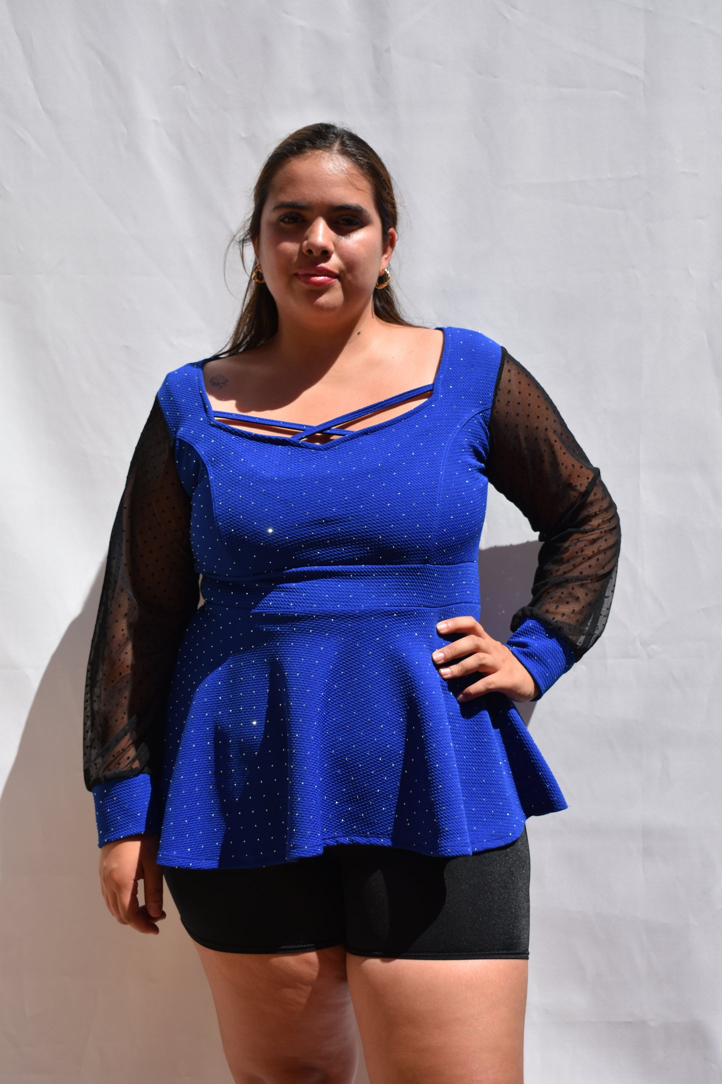 POLERA FRANCISCA PEPLUM