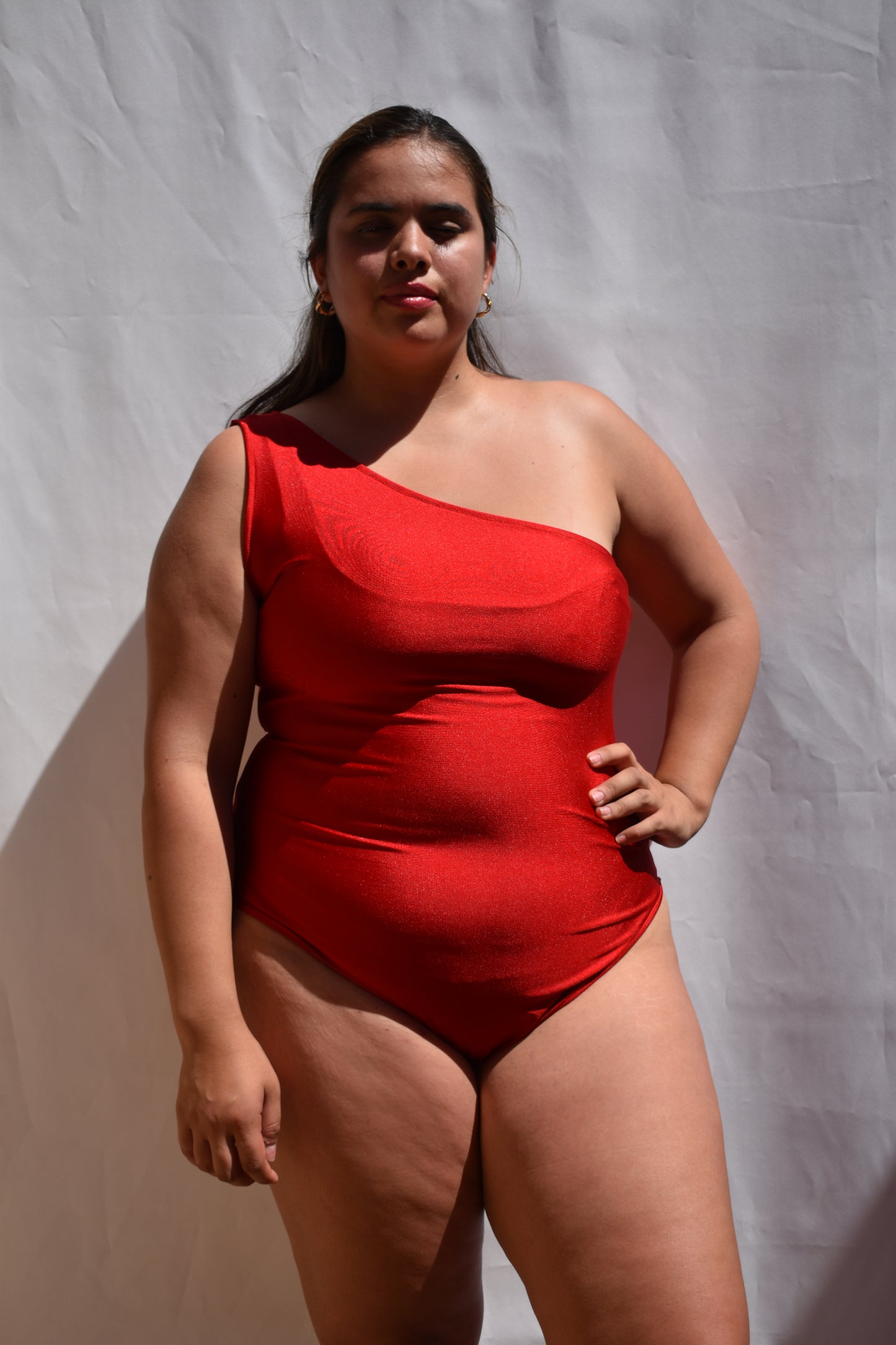 BODY ASIMETRICO ROJO