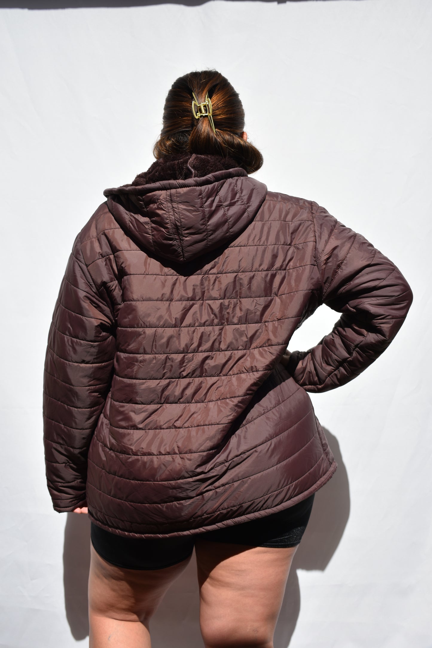 PARKA TALLA GRANDE CAFE