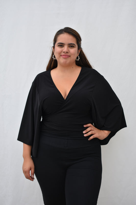 POLERA SUSANA (3 EN 1) *NEGRA*