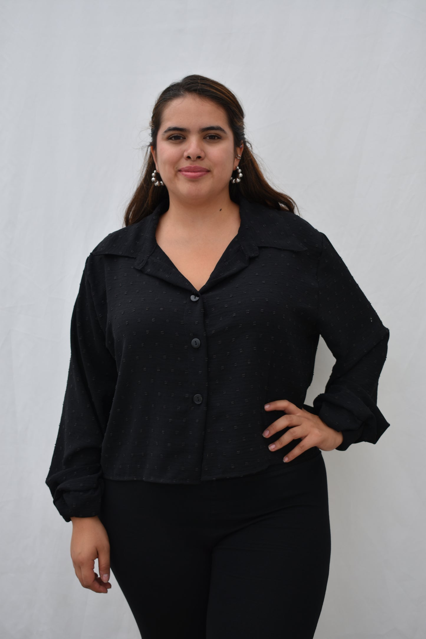 BLUSA MILI NEGRA