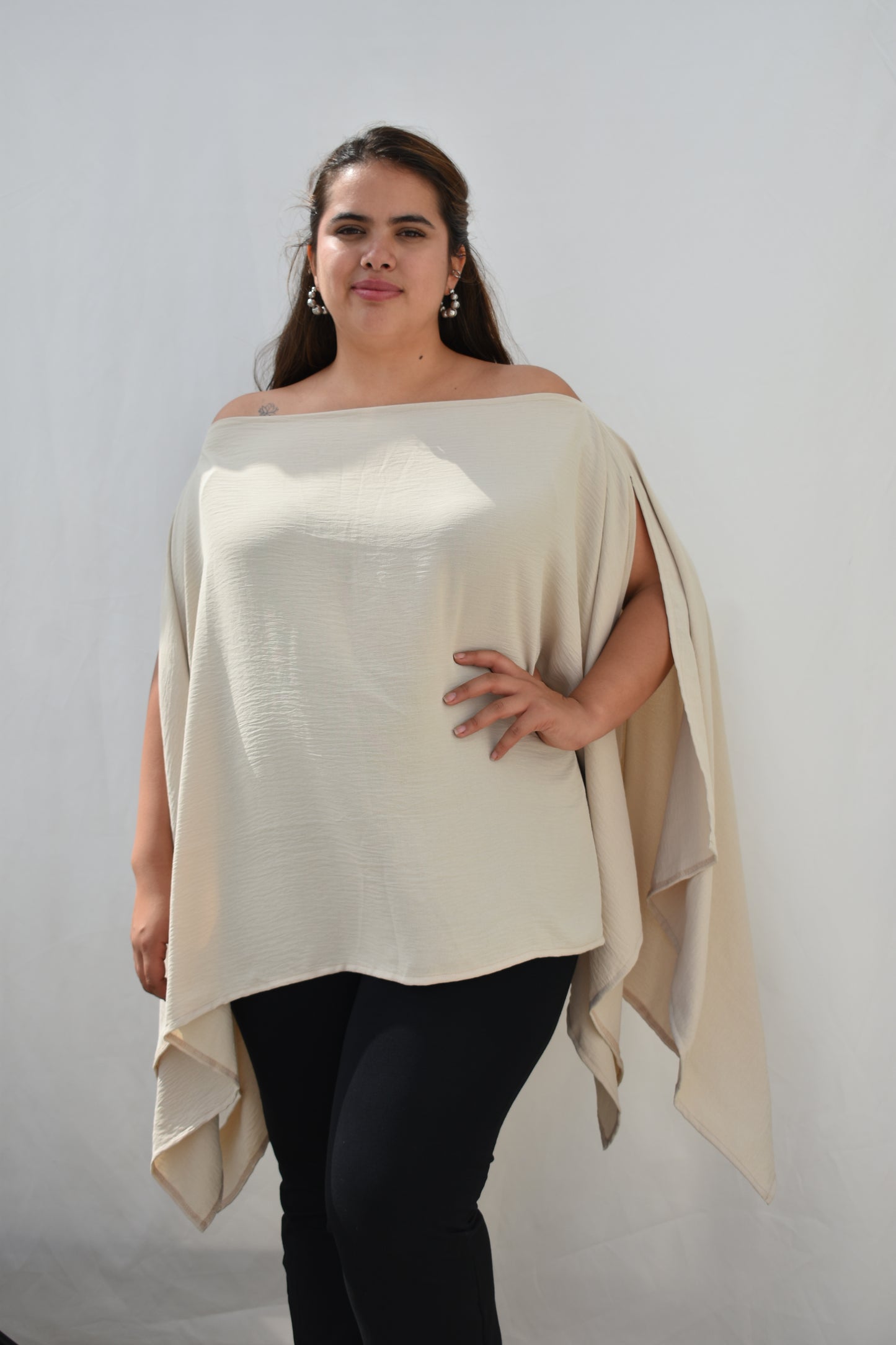 POLERA LUICIANA BEIGE