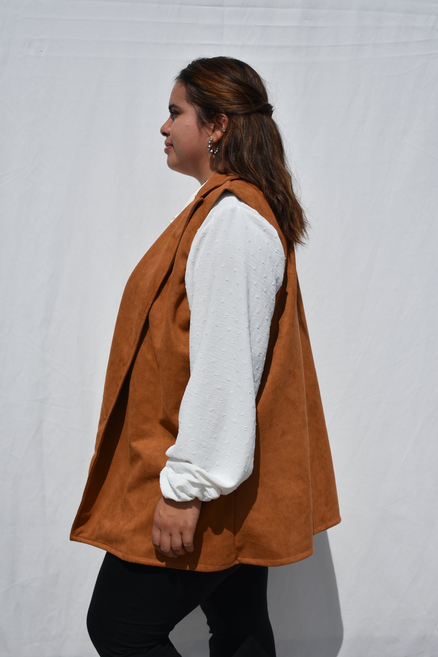 CHAQUETA GAMUZA CAMEL