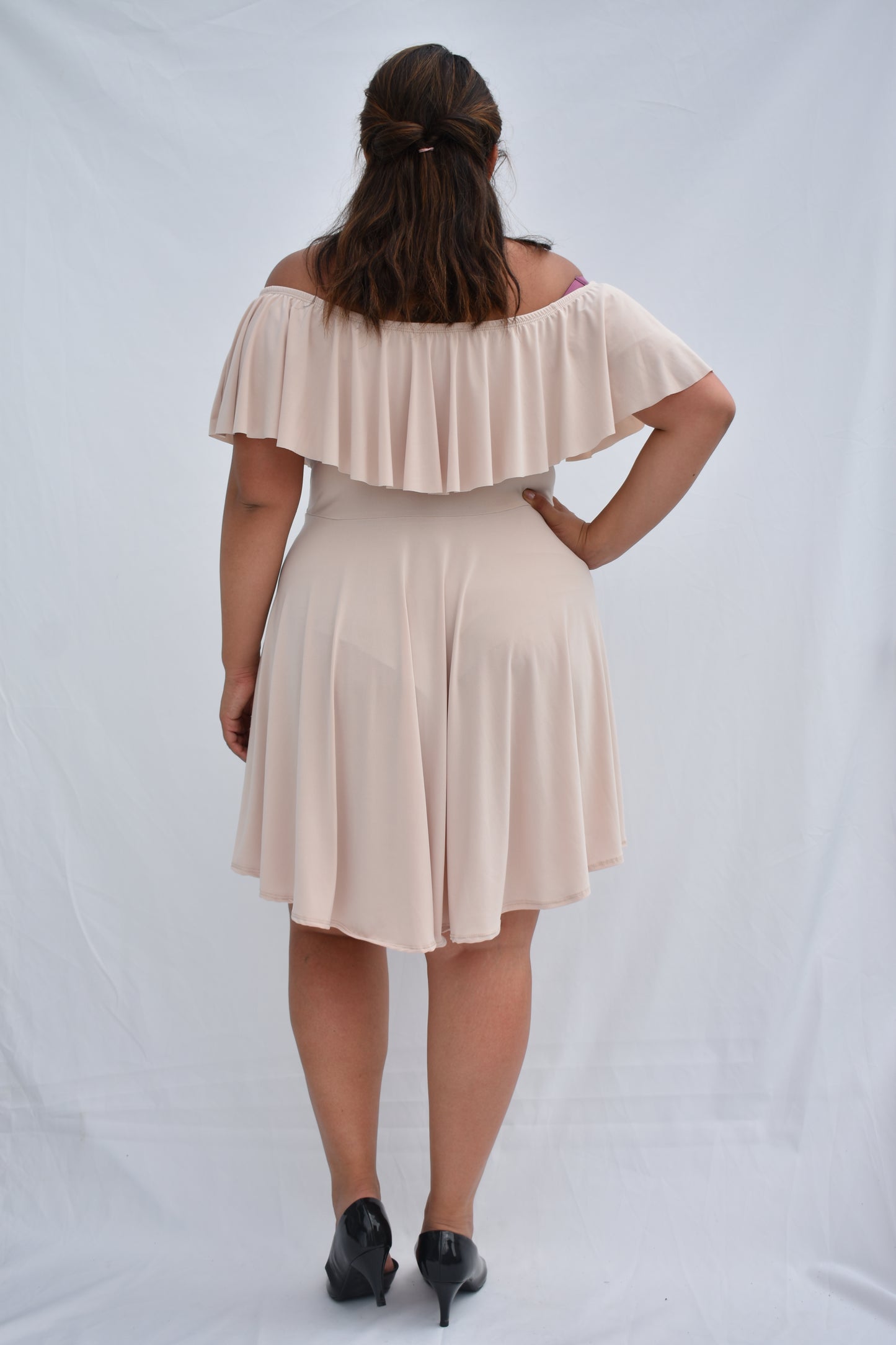 VESTIDO MAFER BEIGE