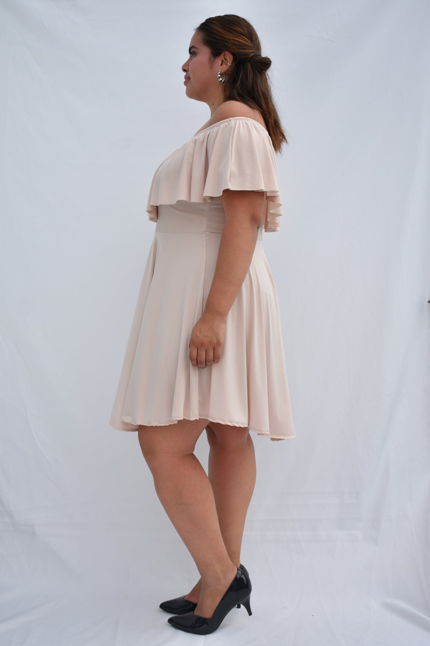 VESTIDO MAFER BEIGE