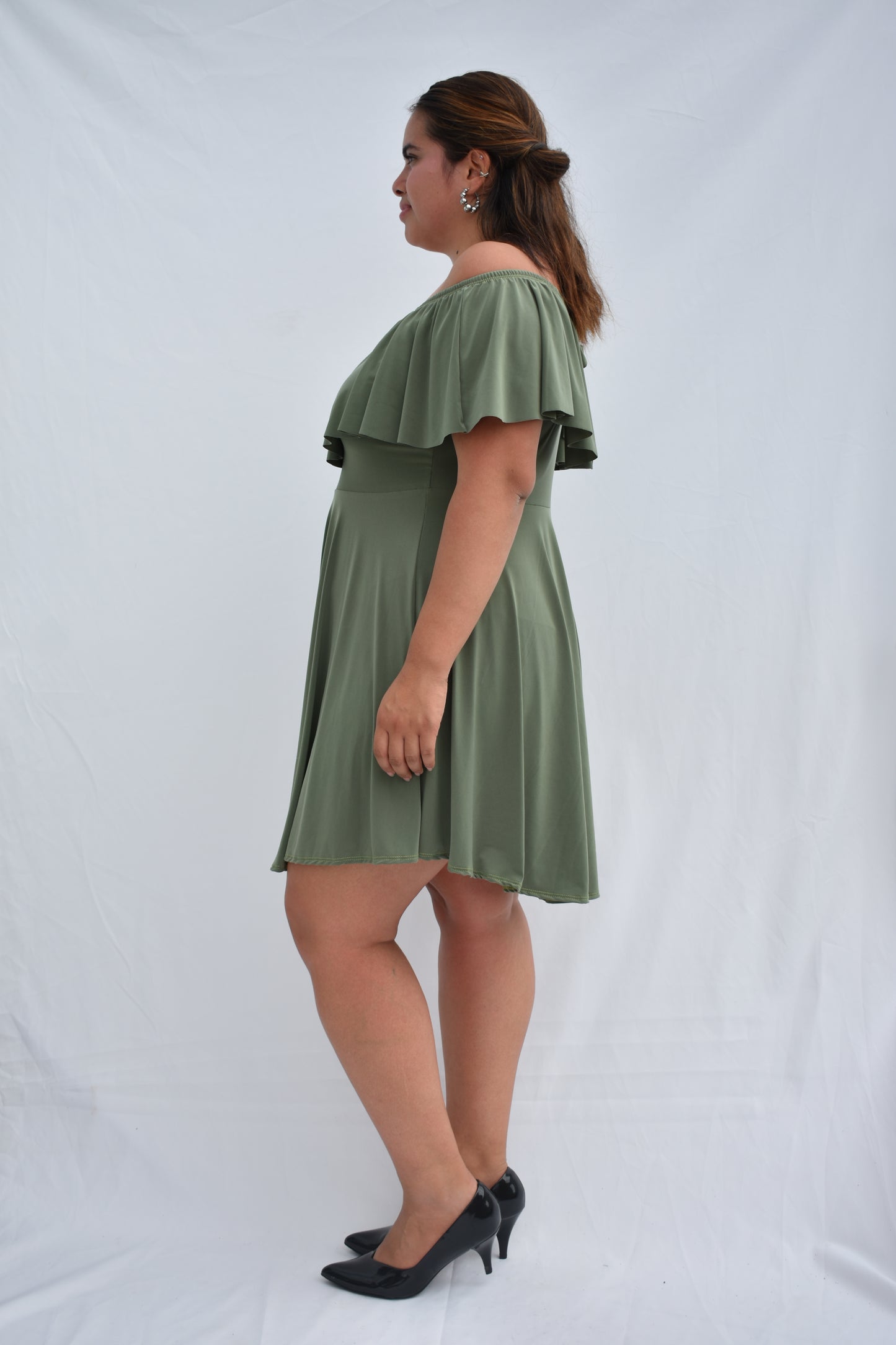 VESTIDO MAFER OLIVA