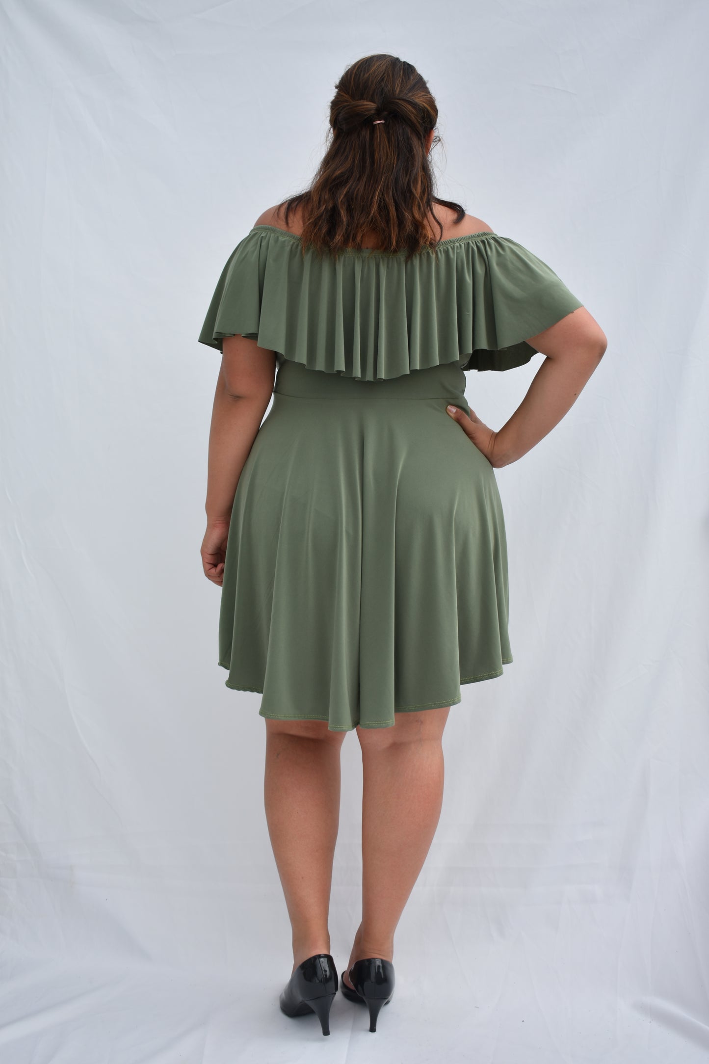 VESTIDO MAFER OLIVA