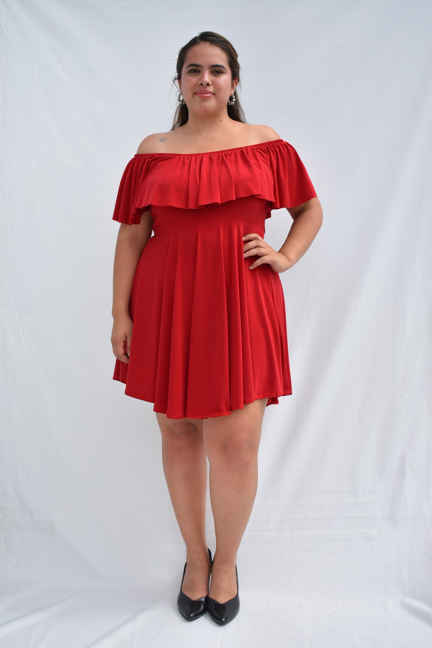 VESTIDO MAFER ROJO