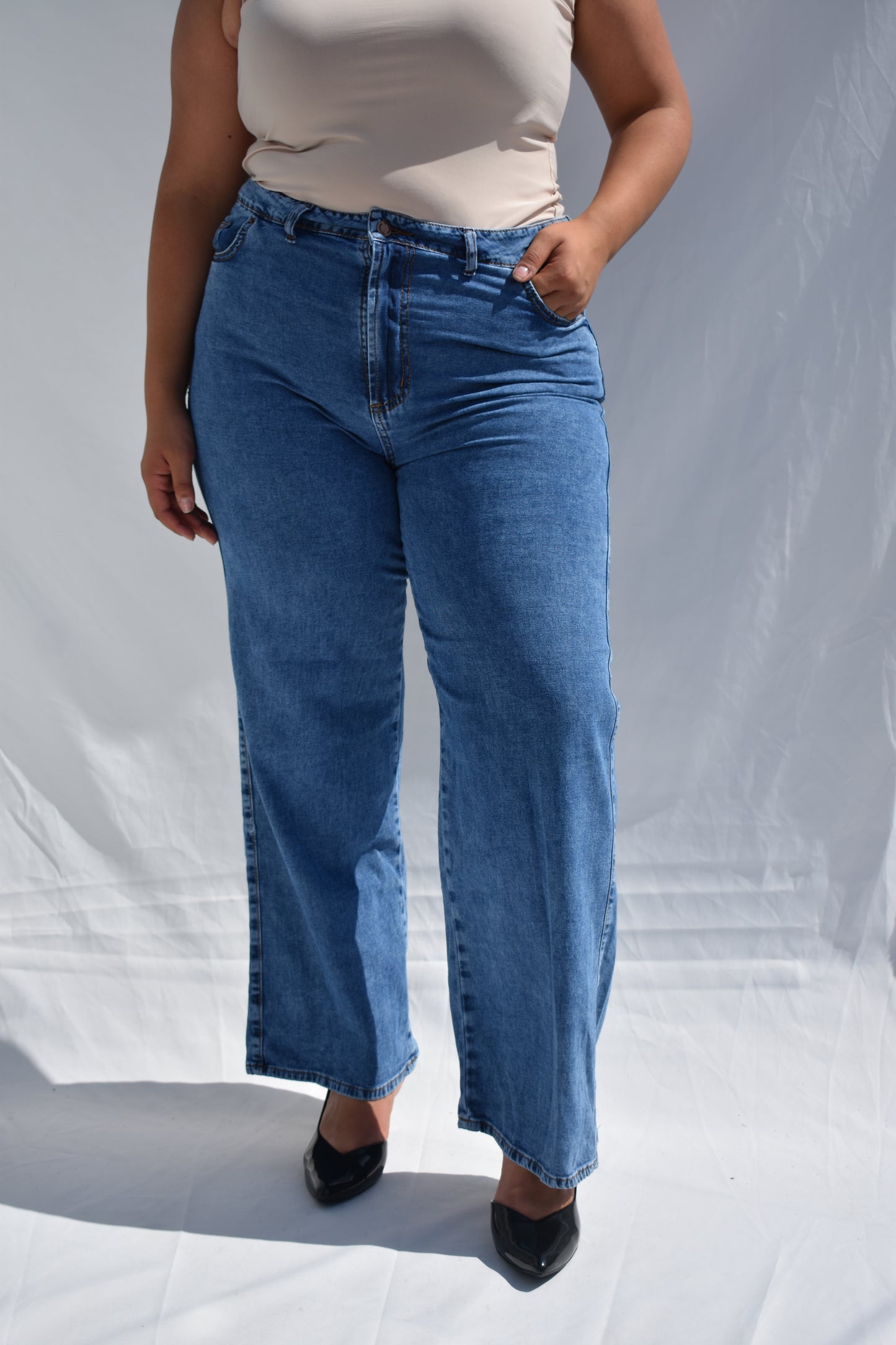 JEANS WIDE LEG 569