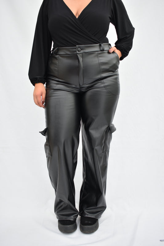 PANTALON CARGO CUERINA (A PEDIDO)