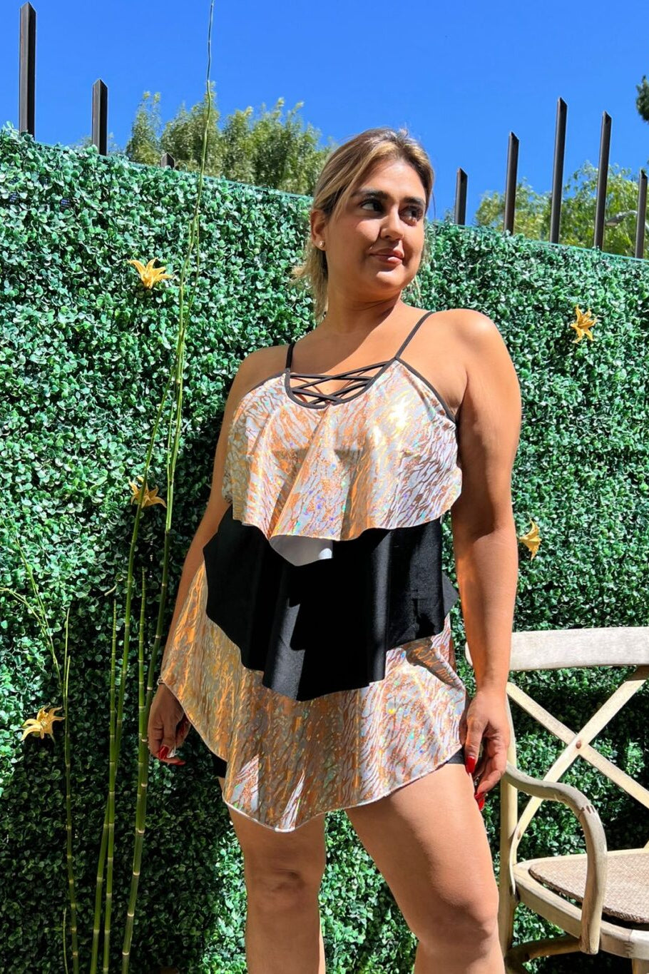 POLERA TRAJE DE BAÑO AMANDA CORAL