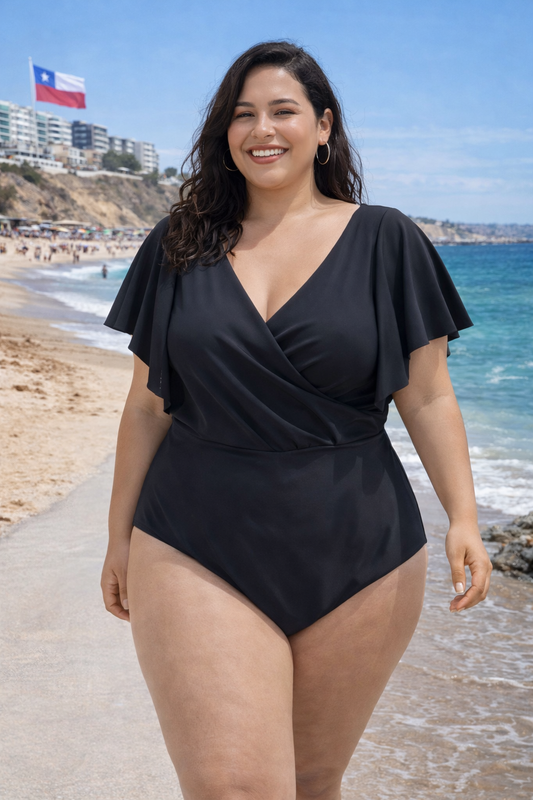 TRAJE DE BAÑO MEL NEGRO