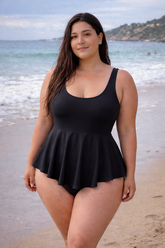 TRAJE DE BAÑO KAI NEGRO