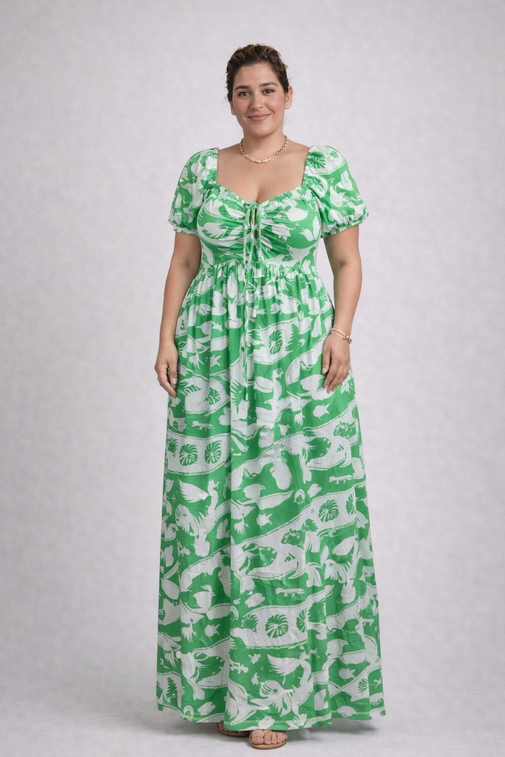 VESTIDO BRASIL VERDE