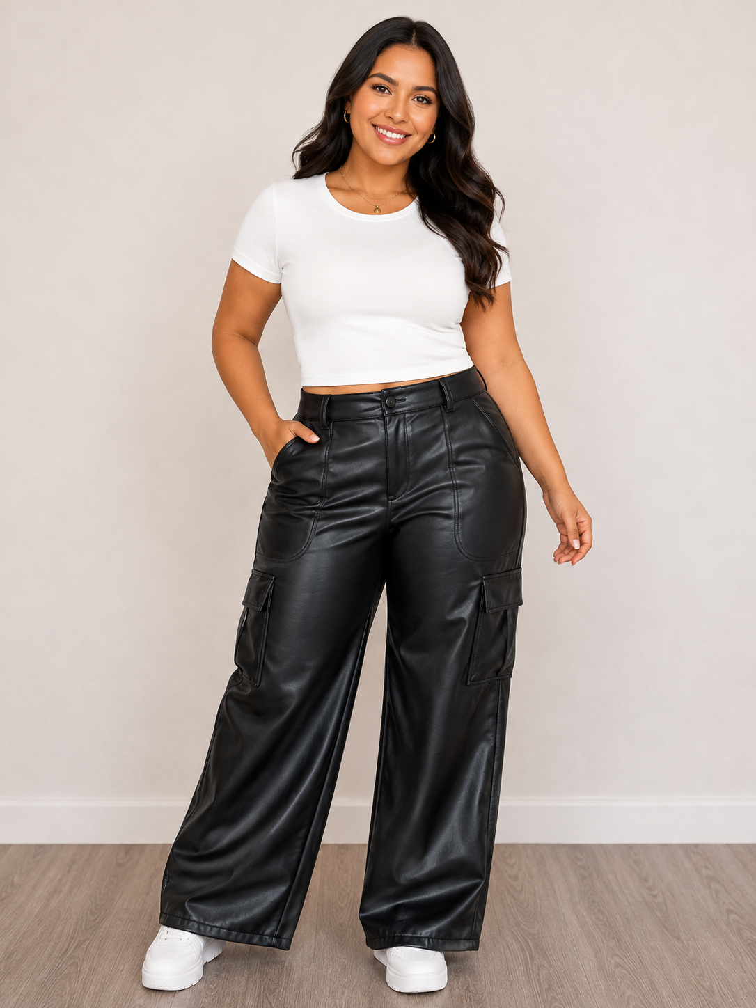 PANTALON CARGO CUERINA