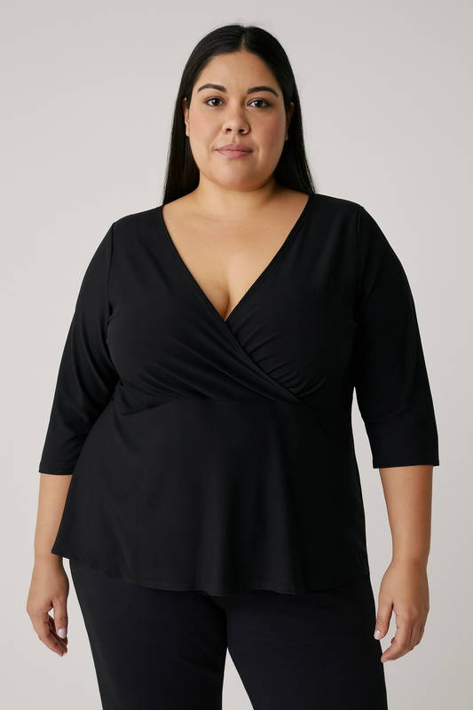 POLERA AURORA NEGRO