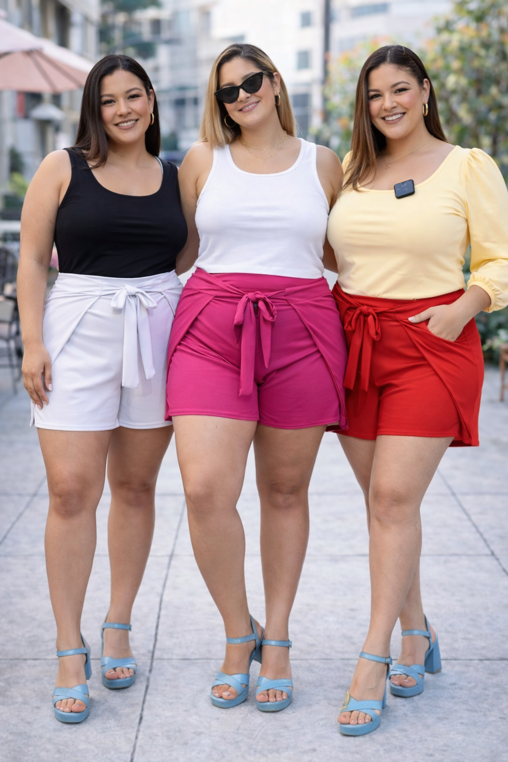 SHORT PAREO COLORES