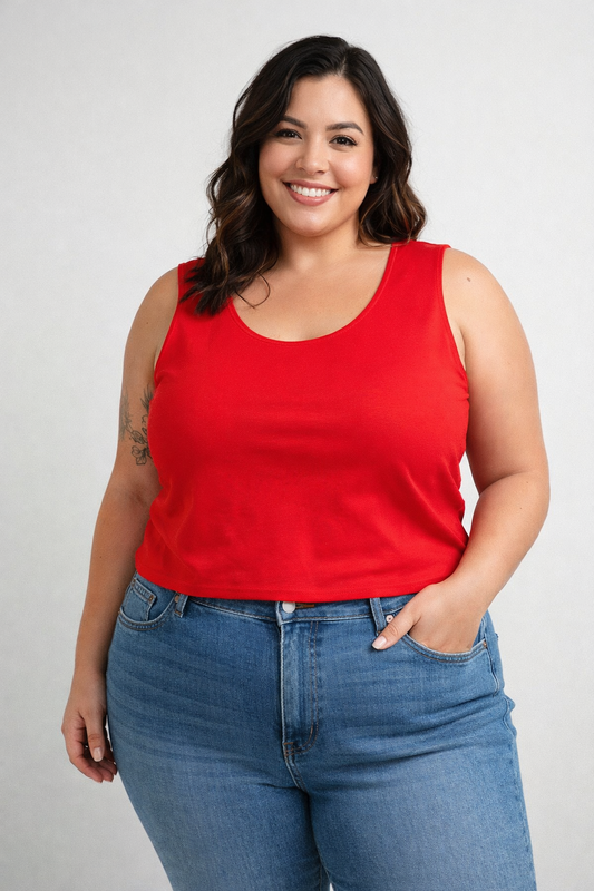 TOP L BASIC ROJO