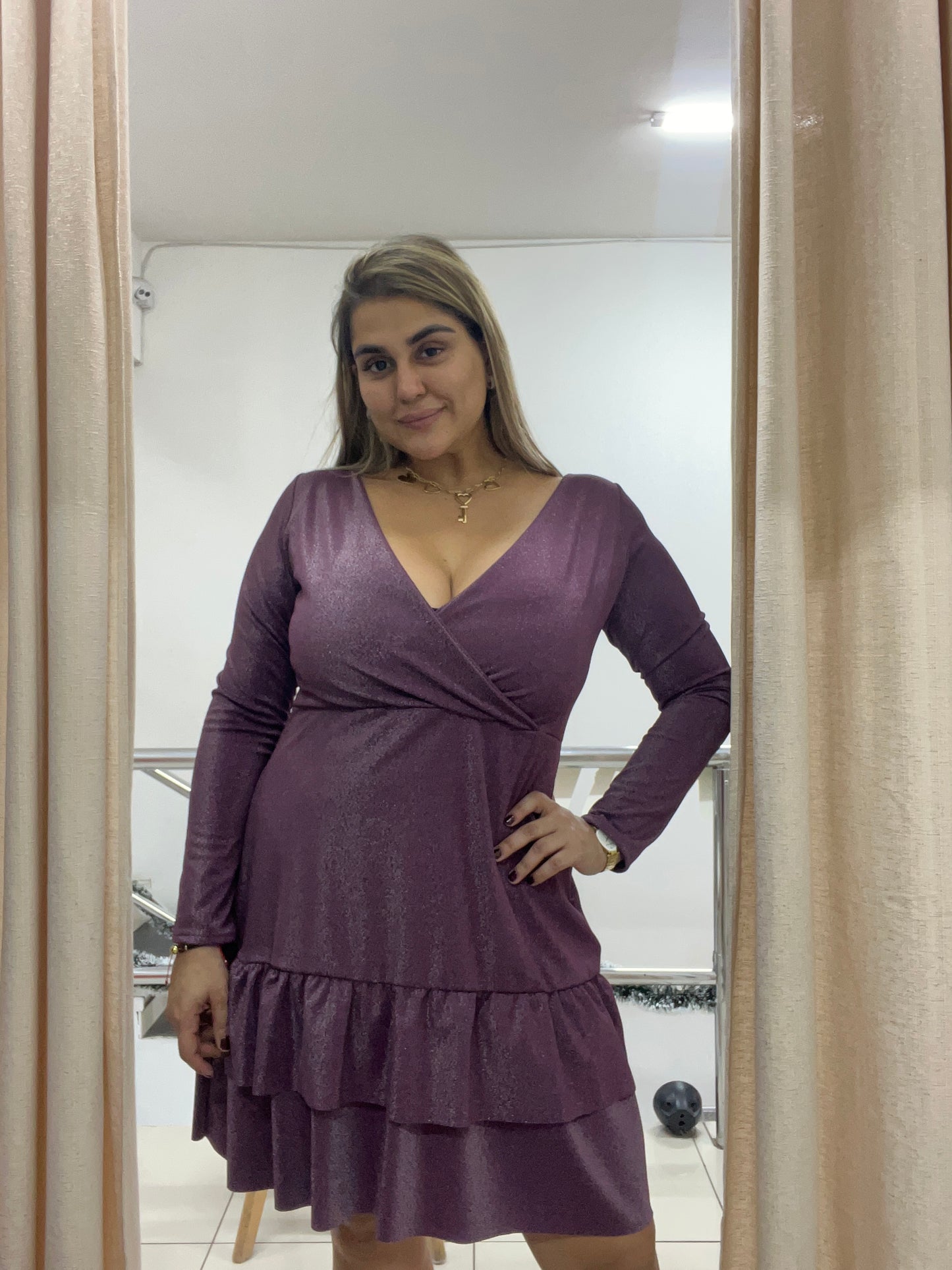 VESTIDO FESTA BURDEO