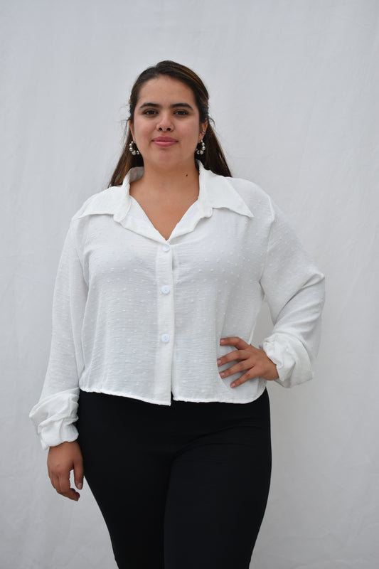 BLUSA MILI BLANCA