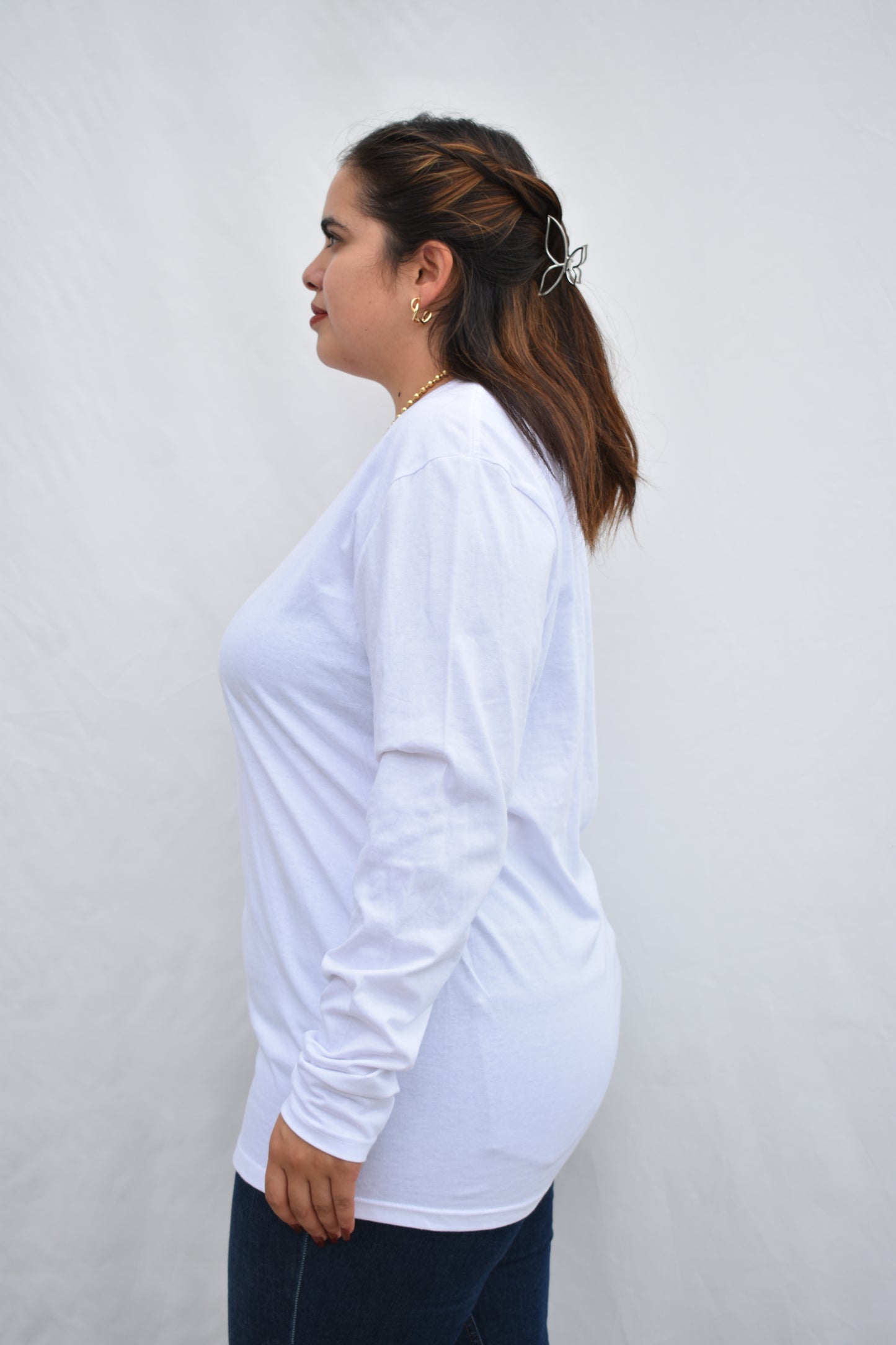 POLERA ALGODON MANGAS LARGAS